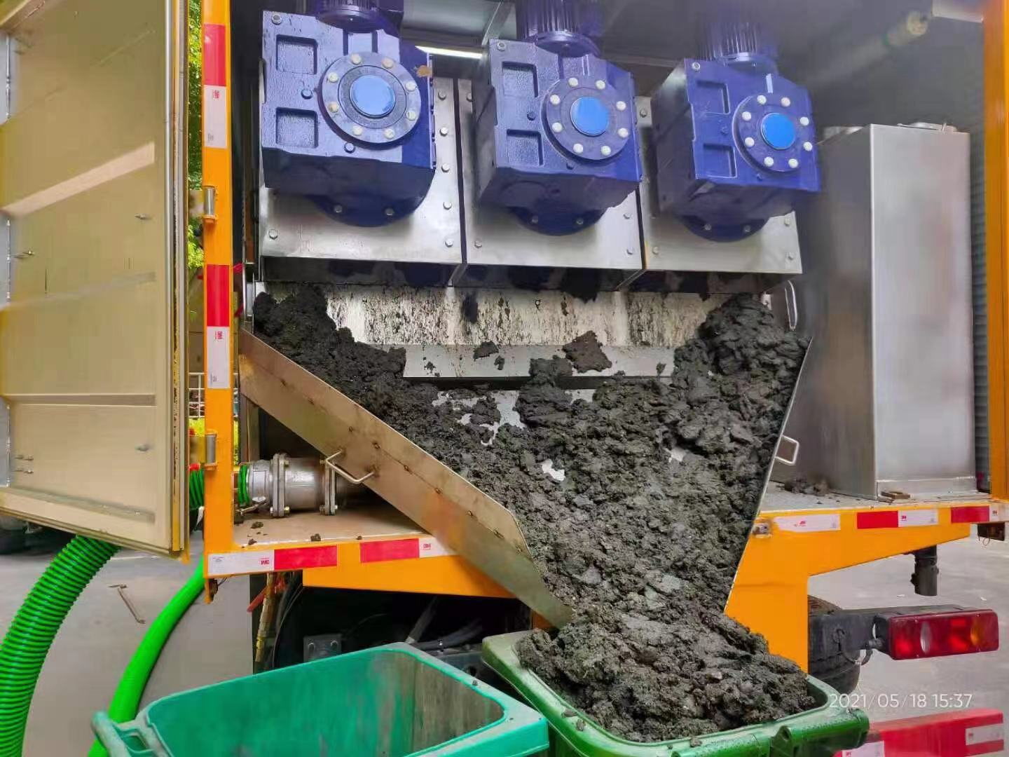 开封化粪池清掏城市维护站-泥浆净化干湿分离处理